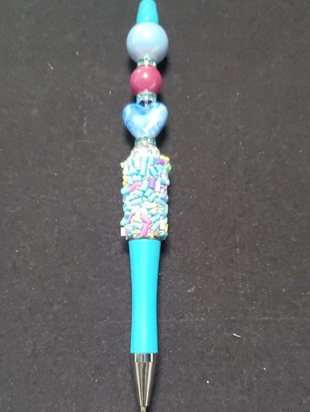 Blue Butterfly Embellished Ballpoint Pen - BlueREASONABLE OFFER ACCEPTED